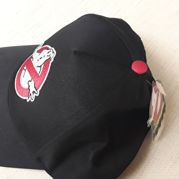 Ghostbusters Hat New Snapback NWT Movie Logo Ghost - Picture 3 of 7